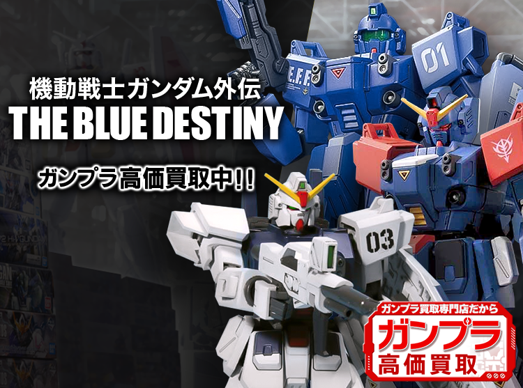 THE BLUE DESTINY買取専門店 | ホビー買取王国