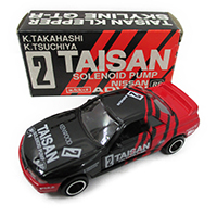 日産スカイライン GT-R TAISAN ADVAN #2 日本製 ガリバー