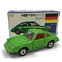 青箱　外国車シリーズF3　ポルシェ911S　グリーン