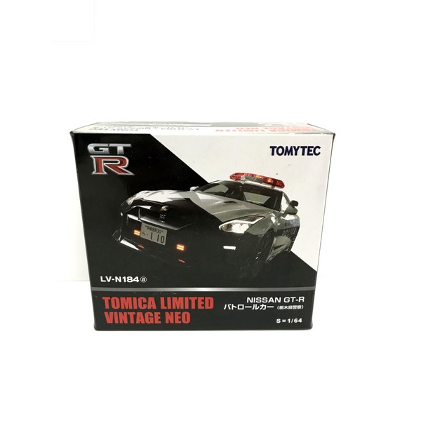 トミカリミテッドヴィンテージ ネオ 1/64 LV-N 184a ニッサン GT-R パトロールカー 栃木県警 完成品