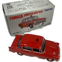 TOMICA LV トヨペット クラウン 消防指令車
