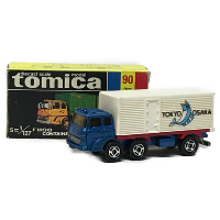 トミカ 黒箱 ふそうコンテナ運搬車 TOKYO OSAKA 1/127 日本製