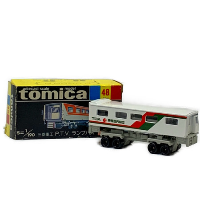 トミカ 黒箱 48 1/190 三菱重工P.T.V. ランプバス (TDA) 日本製 開封品 TOMICA MITSUBISHI P.T.V. RAMP BUS 東亜国内航空