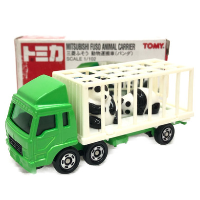トミカ 赤箱 No.76 三菱ふそう 動物運搬車(パンダ)