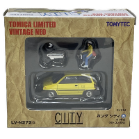 トミカ トミカリミテッドヴィンテージネオ LV-N272b ホンダ シティR（黄）モトコンポ付 81年式