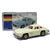 メルセデスベンツ 300SL(ホワイト)<F19>aobako